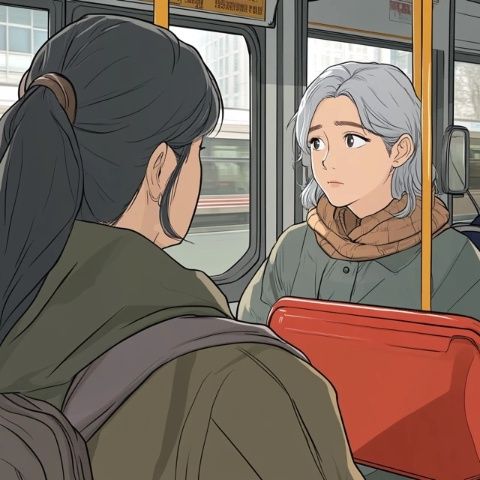 心酸!8旬老太戴口罩乘车就医女子拍下这幕提醒:请给老人更多关照