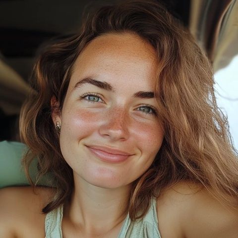 火车旅途中邂逅的美丽姑娘