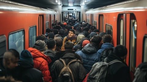 在时间列车中平静如常(时间似列车)