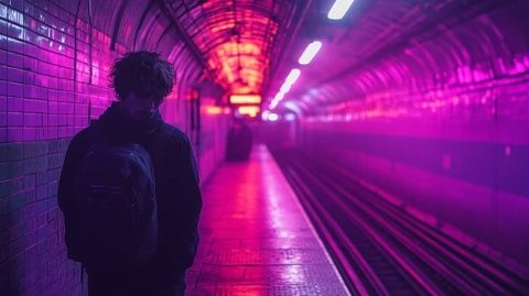 在时间列车中平静如常(时间似列车)