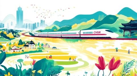 穿越夜色中的胶东半岛：青荣城际线的迷人旅程