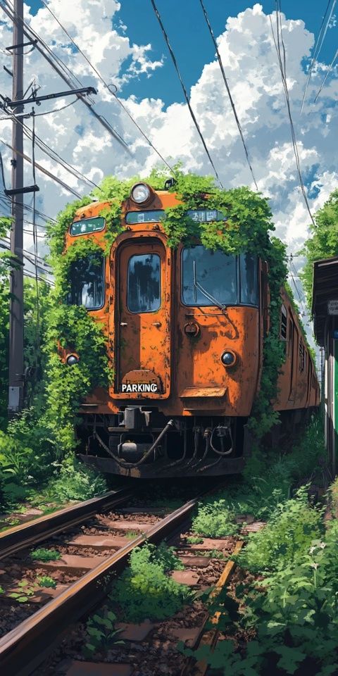 重庆小清迈,橘色小火车文艺复古又清新