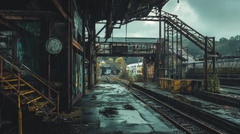 深圳罗湖清水河绿皮火车拍照攻略:废弃铁轨与复古时光的完美邂逅