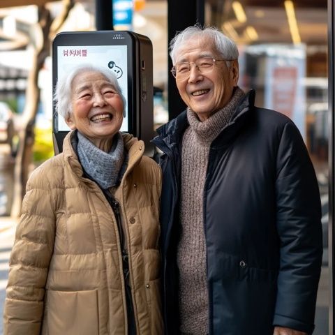 急急如律令!冷空气又要来啦!这对老夫妻的举动,让人点赞~