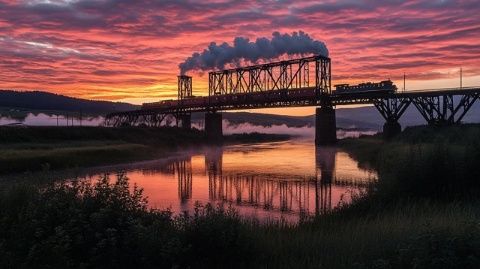 在生活的长河中，火车串联起无数动人的篇章