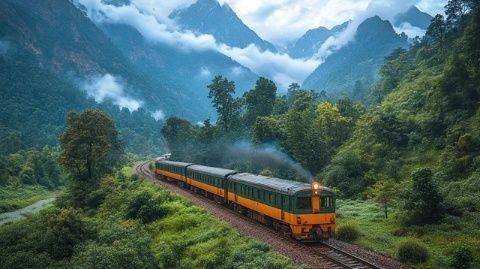 环西部火车游·粤港澳旅游专列从兰州启程:踏上中国西北的壮丽之旅!