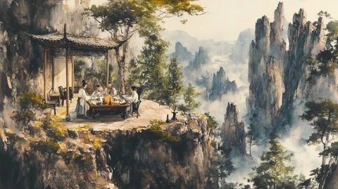 绿皮火车穿越秦岭:慢行中的美景画卷