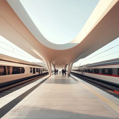 潼关火车站改造进行中,部分列车临时停运通知