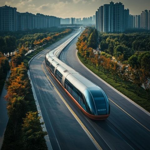 乘上北上的列车,从长春站出发向哈尔滨进发