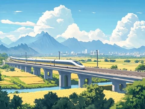 河北新增北京至盐城高铁线路,沿途美景与便捷并行