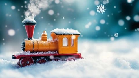 大雪冻雨中的列车停运:现代技术与蒸汽时代的坚韧