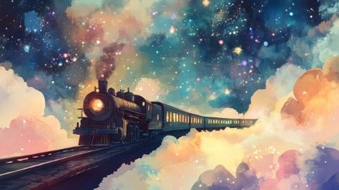 乘坐敞篷小火车的梦境之旅:穿越时空的奇妙冒险
