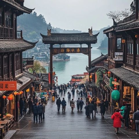 徜徉重庆春日梅海,梦幻轻轨之旅等你启程