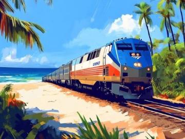 2023年夏初,我赴美旅行,体验了一把美国火车,这趟旅程着实让我开了眼界