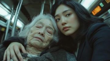 列车上的暖心瞬间:青年小明的善意,温暖了老者的心灵之旅