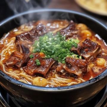 沙尘暴下的美食制作:在家享受清香牛腱与牛肉汤面的乐趣