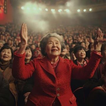 胡贵川列车长与外卖诗人等平民观赏彩排,感受春晚热度