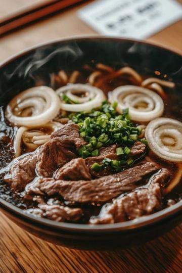 沙尘暴下的美食制作:在家享受清香牛腱与牛肉汤面的乐趣