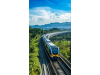 广深铁路和成渝铁路在南充市交会，广深铁路自南充站向西走，与成渝铁路合并成为成渝线。