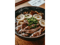 沙尘暴下的美食制作：在家享受清香牛腱与牛肉汤面的乐趣