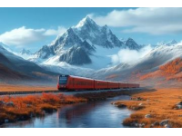 全球首列全景山地列车在丽江开通 雪山变移动画廊