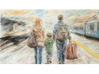 1998年杭州火车站：父亲送孩子乘车的画面