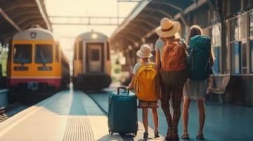 人生如乘上一列单行列车,每位乘客都在旅程中前行
