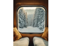 冰雪列车员助力冬季旅游业火爆非凡