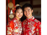 大年初六十堰新人乘坐高铁作为婚车前往武汉结婚