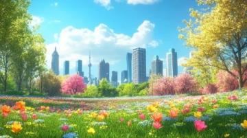 天津春日花海列车:拥抱春天,繁花之旅已抵达