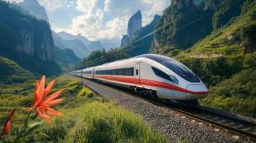 首列中老铁路国际货运列车从山西启程出发