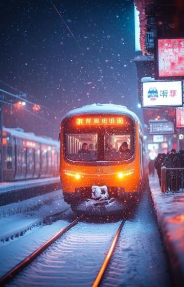 大连开往哈尔滨列车因暴雪临停:旅客的温馨体验