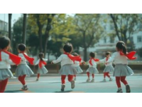 列车上绽放的温馨：孩子们争得笑脸小红花