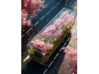 军校学员镜头下的春日奇景：列车穿越居庸关花海