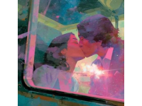 火车上的爱情故事：男孩织围巾为何引人注目？#手工创作 #深情告白  #爱情列车