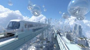 平潭超级虚拟轨道列车试验运行成功