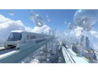 平潭超级虚拟轨道列车试验运行成功