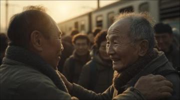 泪目!近日,在一列去新疆的火车上,一女生看到一位75岁的大爷,就问他您是去新
