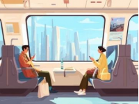 河南城际列车智慧车窗黑科技：触摸屏窗惊艳旅程