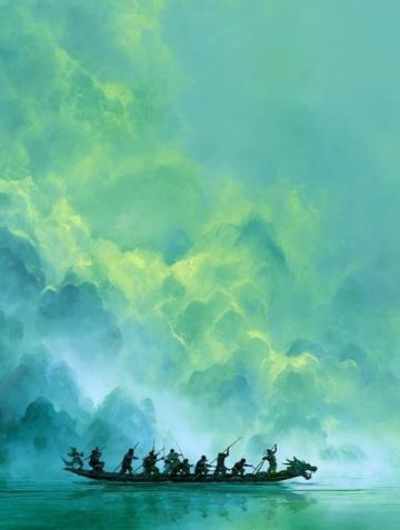 龙舟竞渡与高铁飞驰：山水间的时空交响曲