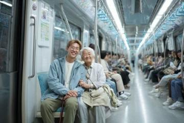 高铁上的温暖一幕:女生关爱无座老爷爷引发共鸣
