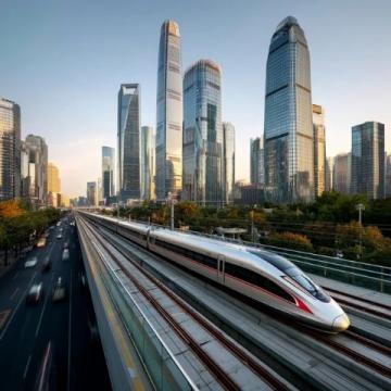中国高铁CR450：速度与科技的完美融合——中国中车的最新力作，引领全球铁路技术革新！