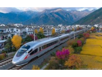 五对动车组列车首次于启东站折返