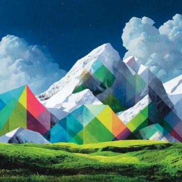 东行列车上，祁连山的多彩画卷
