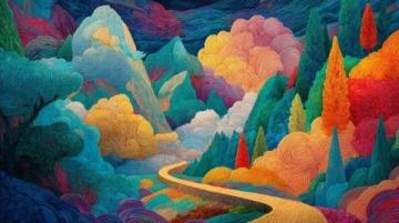 东行列车上，祁连山的多彩画卷