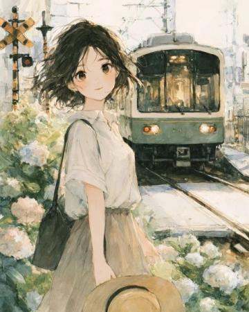 坐着小火车，赴一场春日油菜花之约