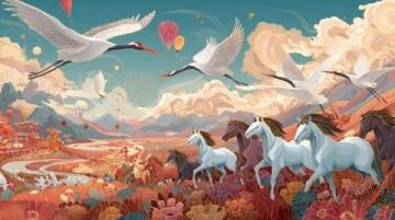 东行列车上，祁连山的多彩画卷
