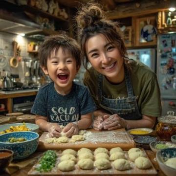 暑假将孩子送回四川老家探亲,体验壮丽山川与地道美食,感触颇深