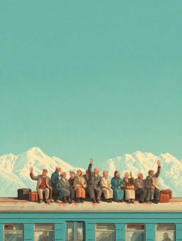 绿皮火车上的一段旅程: 人们的故事与瞬间