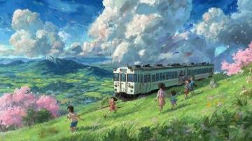 4000余旅客坐着列车赏春景(列车赏春景)